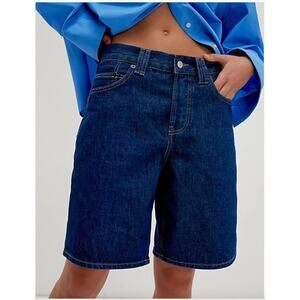 Free People We The Free Montana Low Rise Long Shorts 27 NEW